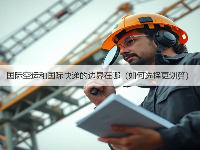 国际空运和国际快递的边界在哪（如何选择更划算）(图2)