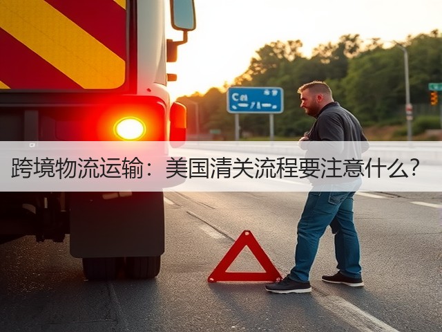 跨境物流运输:美国清关流程要注意什么?(图2) 跨境物流运输:美国清关流程要注意什么?(图2)