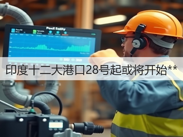 印度十二大港口28号起或将开始**(图1) 印度十二大港口28号起或将开始**(图1)