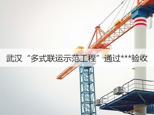 武汉“多式联运示范工程”通过***验收(图3) 武汉“多式联运示范工程”通过***验收(图3)