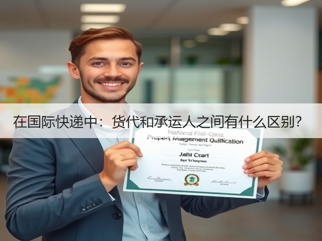 在国际快递中:货代和承运人之间有什么区别?(图2) 在国际快递中:货代和承运人之间有什么区别?(图2)