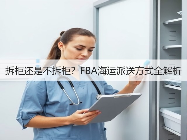 拆柜还是不拆柜？FBA海运派送方式全解析(图1)