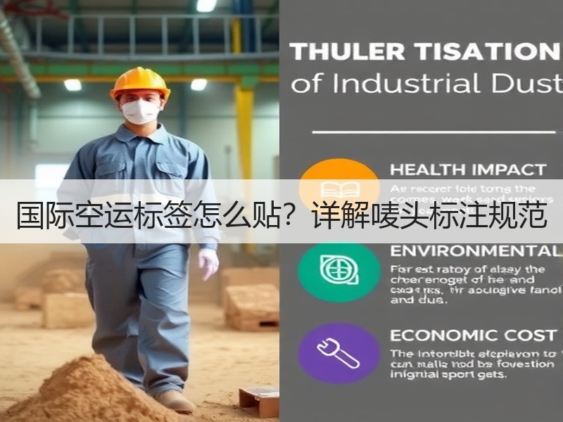 国际空运标签怎么贴？详解唛头标注规范