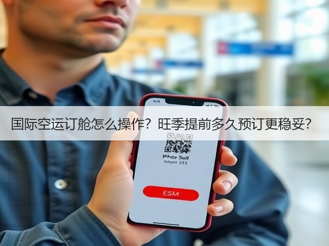 国际空运订舱怎么操作?旺季提前多久预订更稳妥?(图2) 国际空运订舱怎么操作?旺季提前多久预订更稳妥?(图2)