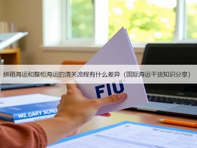 拼箱海运和整柜海运的清关流程有什么差异(国际海运干货知识分享)(图3) 拼箱海运和整柜海运的清关流程有什么差异(国际海运干货知识分享)(图3)