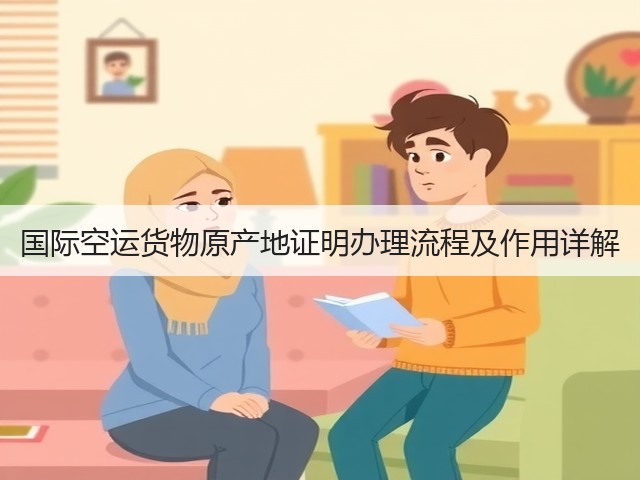 国际空运货物原产地证明办理流程及作用详解(图3) 国际空运货物原产地证明办理流程及作用详解(图3)