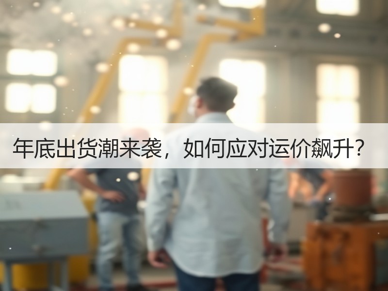 年底出货潮来袭,如何应对运价飙升? 年底出货潮来袭,如何应对运价飙升?