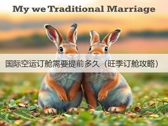 国际空运订舱需要提前多久（旺季订舱攻略）(图3)