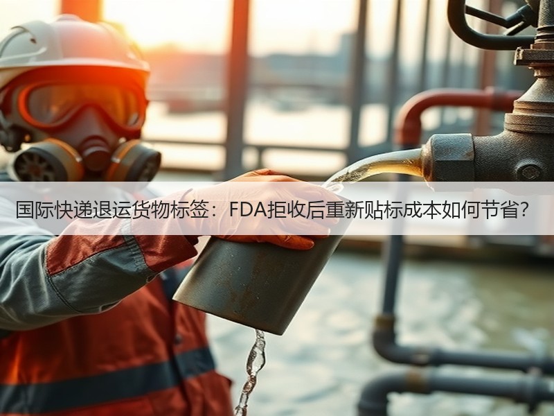 国际快递退运货物标签:FDA拒收后重新贴标成本如何节省? 国际快递退运货物标签:FDA拒收后重新贴标成本如何节省?