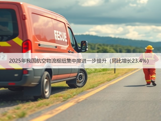 2025年我国航空物流枢纽集中度进一步提升（同比增长23.4%）(图2)