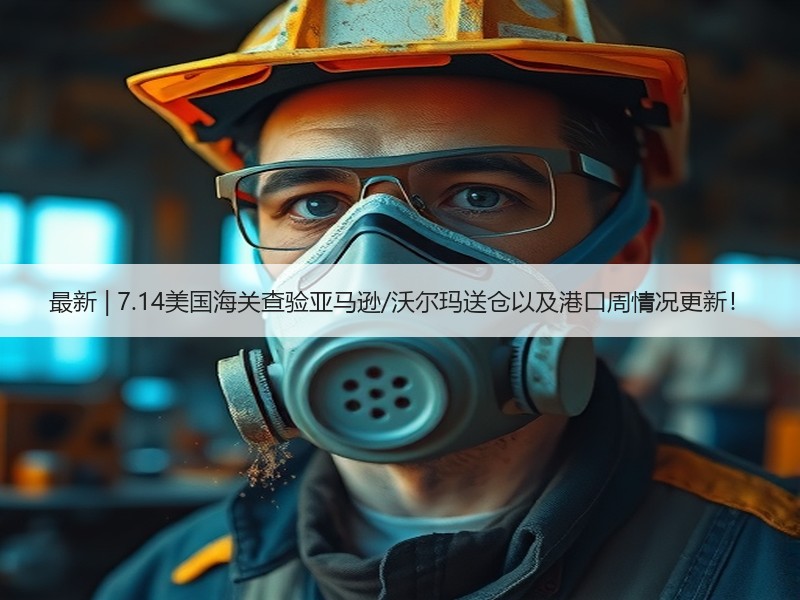 最新 | 7.14美国海关查验亚马逊/沃尔玛送仓以及港口周情况更新! 最新 | 7.14美国海关查验亚马逊/沃尔玛送仓以及港口周情况更新!
