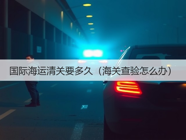 国际海运清关要多久(海关查验怎么办)(图2) 国际海运清关要多久(海关查验怎么办)(图2)