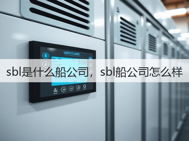 sbl是什么船公司,sbl船公司怎么样(图2) sbl是什么船公司,sbl船公司怎么样(图2)