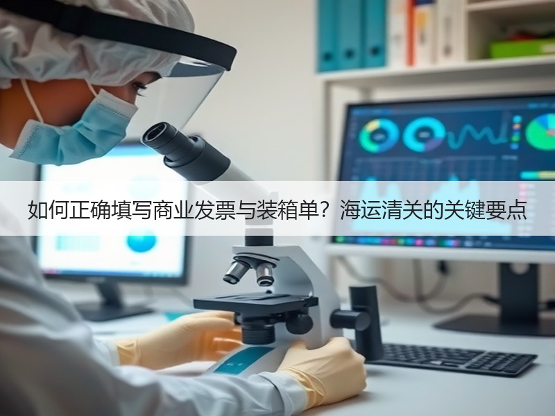 如何正确填写商业发票与装箱单?海运清关的关键要点 如何正确填写商业发票与装箱单?海运清关的关键要点