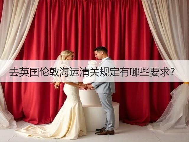 去英国伦敦海运清关规定有哪些要求?(图2) 去英国伦敦海运清关规定有哪些要求?(图2)