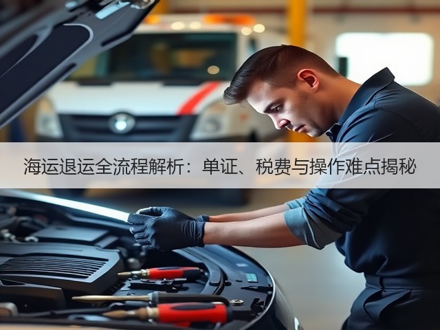 海运退运全流程解析:单证、税费与操作难点揭秘(图3) 海运退运全流程解析:单证、税费与操作难点揭秘(图3)