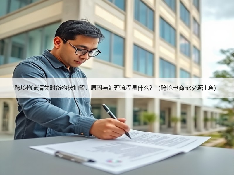 跨境物流清关时货物被扣留,原因与处理流程是什么?(跨境电商卖家请注意) 跨境物流清关时货物被扣留,原因与处理流程是什么?(跨境电商卖家请注意)