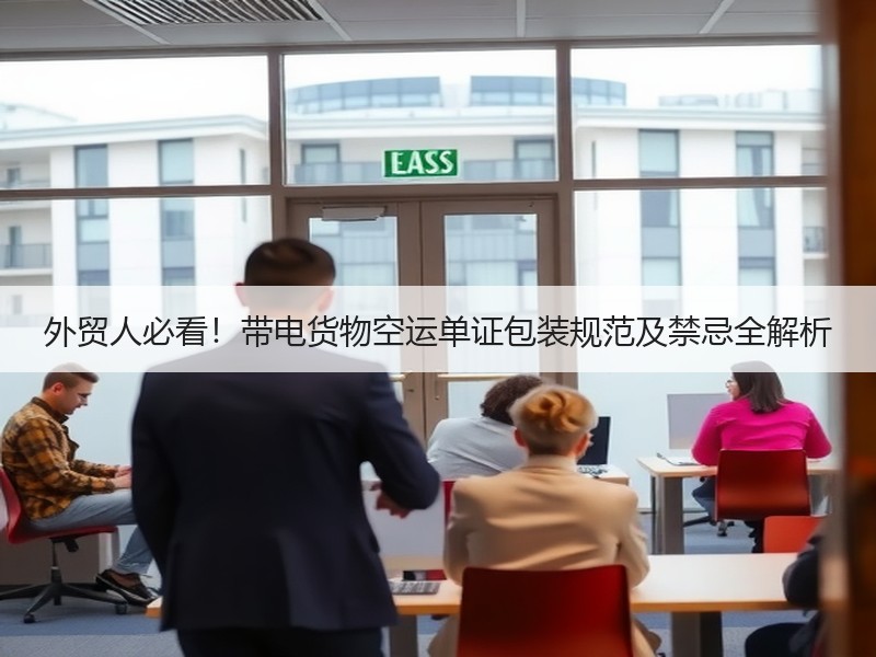 外贸人必看！带电货物空运单证包装规范及禁忌全解析