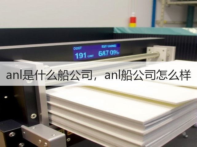 anl是什么船公司,anl船公司怎么样(图1) anl是什么船公司,anl船公司怎么样(图1)