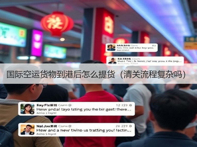 国际空运货物到港后怎么提货（清关流程复杂吗）