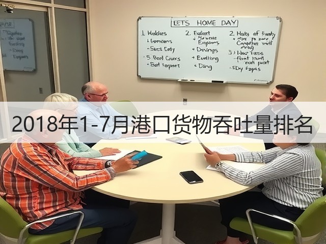 2018年1-7月港口货物吞吐量排名(图1) 2018年1-7月港口货物吞吐量排名(图1)