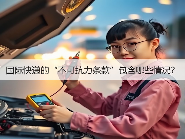 国际快递的“不可抗力条款”包含哪些情况?(图2) 国际快递的“不可抗力条款”包含哪些情况?(图2)