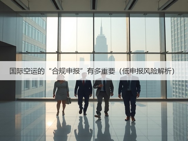 国际空运的“合规申报”有多重要（低申报风险解析）(图2)