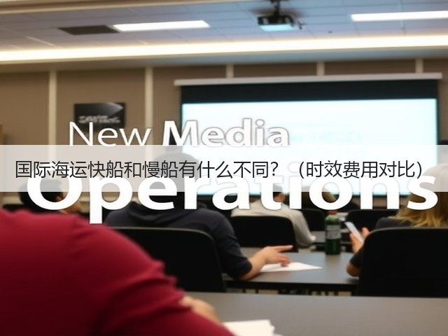 国际海运快船和慢船有什么不同?(时效费用对比)(图1) 国际海运快船和慢船有什么不同?(时效费用对比)(图1)
