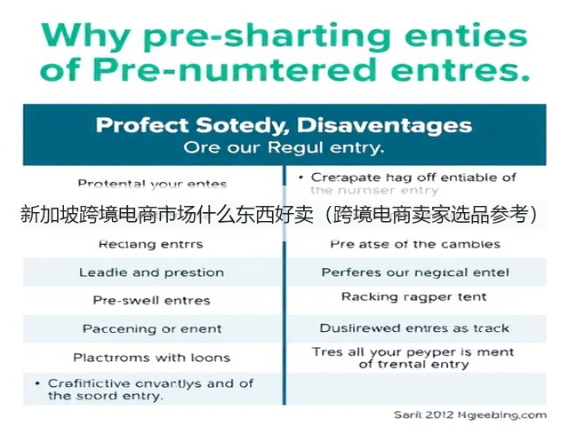 新加坡跨境电商市场什么东西好卖(跨境电商卖家选品参考)(图2) 新加坡跨境电商市场什么东西好卖(跨境电商卖家选品参考)(图2)