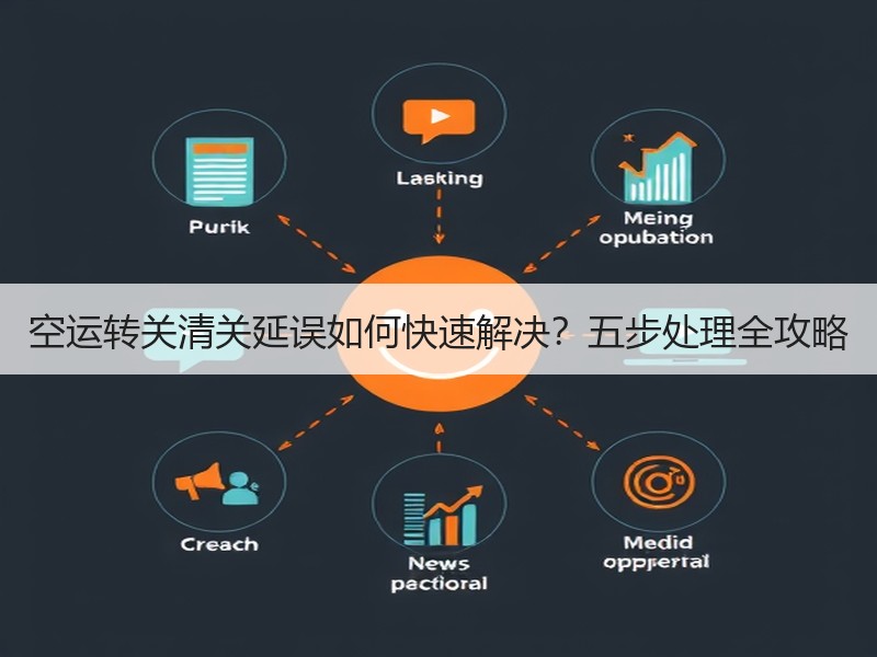 空运转关清关延误如何快速解决？五步处理全攻略