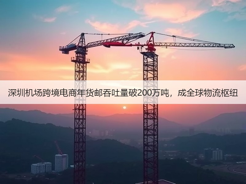 深圳机场跨境电商年货邮吞吐量破200万吨,成全球物流枢纽 深圳机场跨境电商年货邮吞吐量破200万吨,成全球物流枢纽