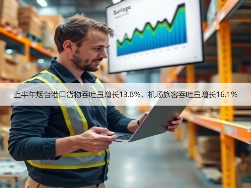 上半年烟台港口货物吞吐量增长13.8%,机场旅客吞吐量增长16.1% 上半年烟台港口货物吞吐量增长13.8%,机场旅客吞吐量增长16.1%