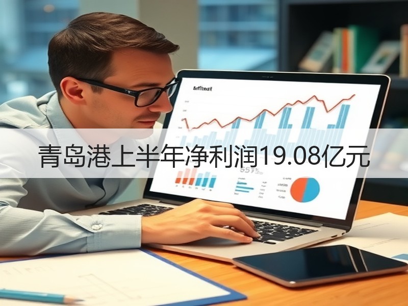 青岛港上半年净利润19.08亿元