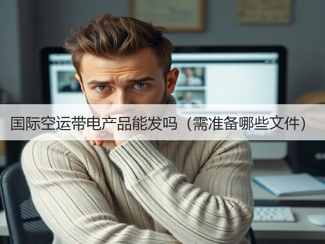 国际空运带电产品能发吗(需准备哪些文件)(图3) 国际空运带电产品能发吗(需准备哪些文件)(图3)