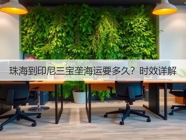 珠海到印尼三宝垄海运要多久?时效详解(图3) 珠海到印尼三宝垄海运要多久?时效详解(图3)