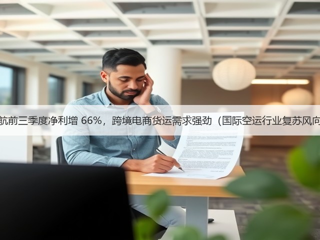 国货航前三季度净利增 66%，跨境电商货运需求强劲（国际空运行业复苏风向标）(图3)