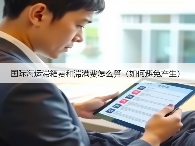 国际海运滞箱费和滞港费怎么算(如何避免产生)(图3) 国际海运滞箱费和滞港费怎么算(如何避免产生)(图3)