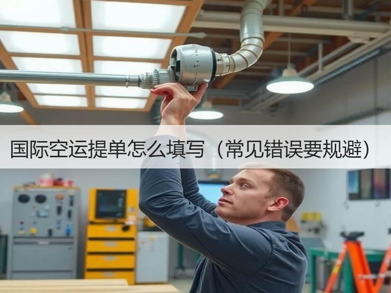 国际空运提单怎么填写（常见错误要规避）