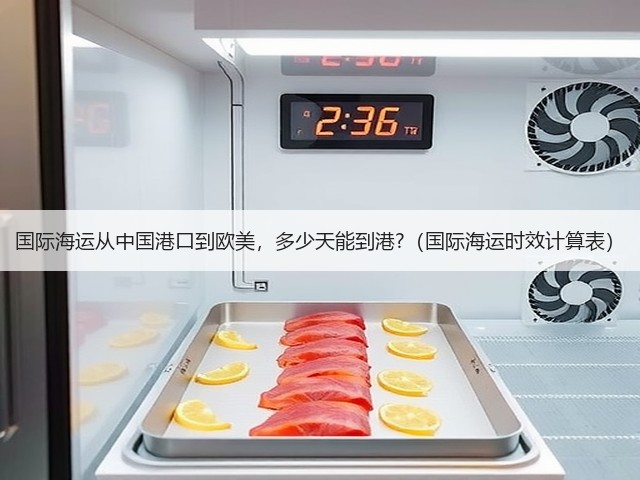 国际海运从中国港口到欧美，多少天能到港?（国际海运时效计算表）(图3)