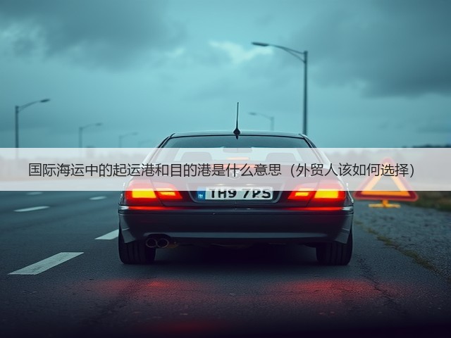 国际海运中的起运港和目的港是什么意思(外贸人该如何选择)(图2) 国际海运中的起运港和目的港是什么意思(外贸人该如何选择)(图2)