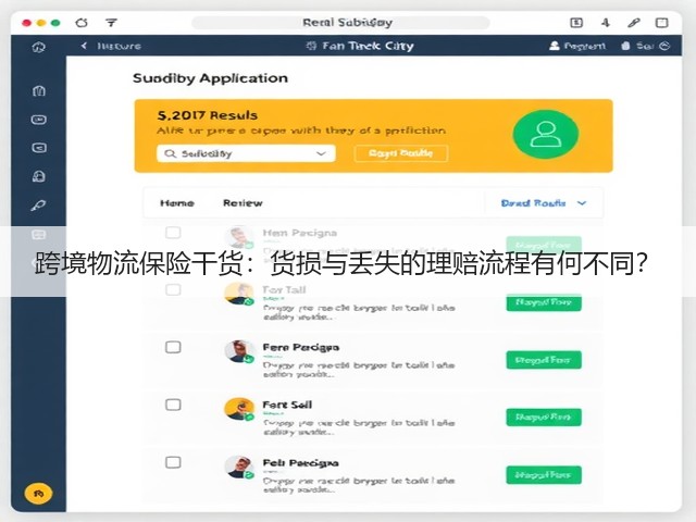跨境物流保险干货：货损与丢失的理赔流程有何不同？(图1)