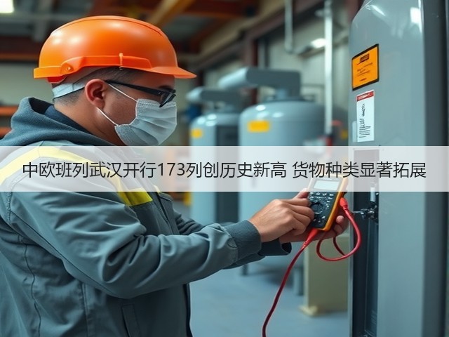 中欧班列武汉开行173列创历史新高 货物种类显著拓展(图3) 中欧班列武汉开行173列创历史新高 货物种类显著拓展(图3)