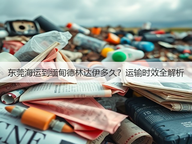 东莞海运到缅甸德林达伊多久?运输时效全解析(图1) 东莞海运到缅甸德林达伊多久?运输时效全解析(图1)