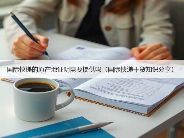 国际快递的原产地证明需要提供吗(国际快递干货知识分享)(图1) 国际快递的原产地证明需要提供吗(国际快递干货知识分享)(图1)