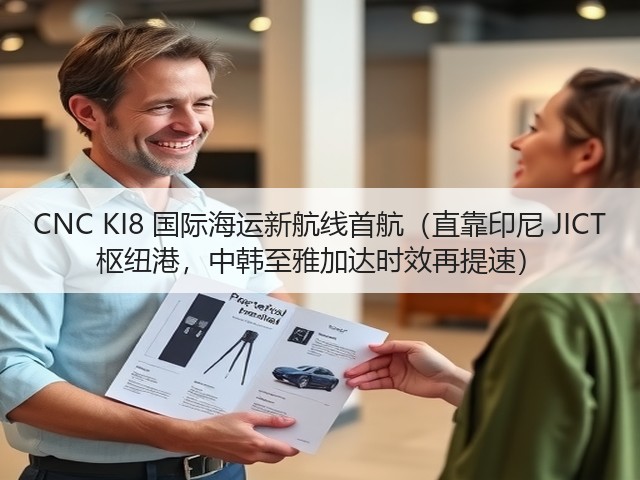 CNC KI8 国际海运新航线首航(直靠印尼 JICT 枢纽港,中韩至雅加达时效再提速)(图1) CNC KI8 国际海运新航线首航(直靠印尼 JICT 枢纽港,中韩至雅加达时效再提速)(图1)