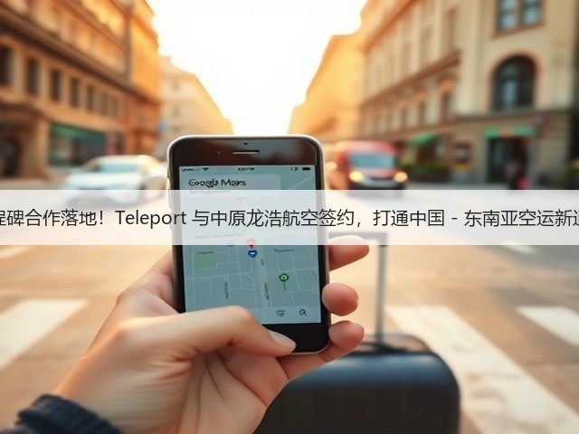 里程碑合作落地!Teleport 与中原龙浩航空签约,打通中国 - 东南亚空运新通道(图2) 里程碑合作落地!Teleport 与中原龙浩航空签约,打通中国 - 东南亚空运新通道(图2)