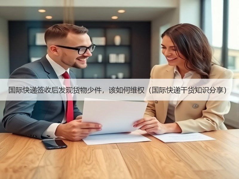 国际快递签收后发现货物少件，该如何维权（国际快递干货知识分享）