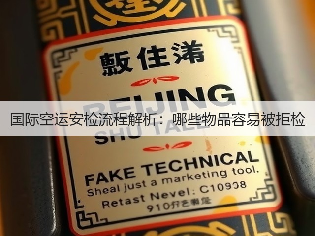 国际空运安检流程解析:哪些物品容易被拒检(图1) 国际空运安检流程解析:哪些物品容易被拒检(图1)