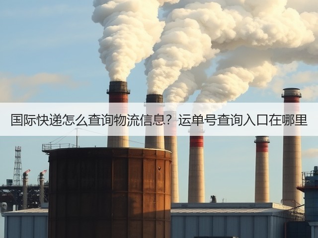 国际快递怎么查询物流信息?运单号查询入口在哪里(图3) 国际快递怎么查询物流信息?运单号查询入口在哪里(图3)