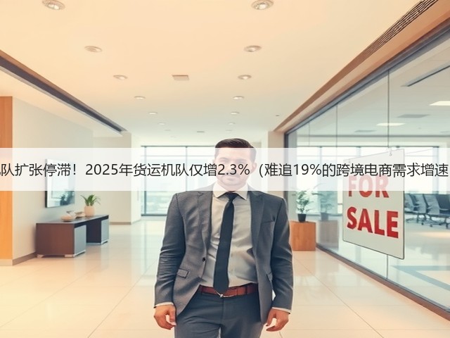 机队扩张停滞!2025年货运机队仅增2.3%(难追19%的跨境电商需求增速)(图2) 机队扩张停滞!2025年货运机队仅增2.3%(难追19%的跨境电商需求增速)(图2)